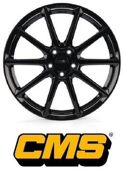 CMS CMS CMS C39 complete black gloss 7.5x18 ET40 LK5/112 ML66.5 schwarz