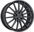 Brock B43 schwarz glanz front-poliert 8.5x19 ET26 LK5/112 ML66.6 schwarz