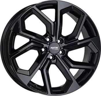 Platin Platin Platin P97 black glossy 8x19 ET43 LK5/114.3 ML65.1 schwarz