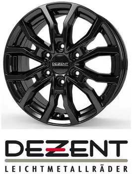 Dezent KC 7,5x19 6/139,7 ET45 Black
