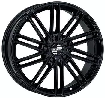 MAK Leipzig gloss black 8.5x20 ET35 LK5/130 ML66.45 schwarz