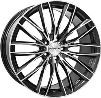 Monaco GP2 Black Glossy 21 Zoll ET42 5x120 ML74,1