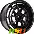 GMP Energia black glossy 9.5x19 ET45 LK5/114.3 ML64.1 schwarz