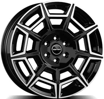 GMP Pervan black diamond 8x20 ET48 LK6/120 ML74.6 schwarz