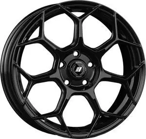 GMP Raceway nero corsa 7x17 ET40 LK5/100 ML75 schwarz