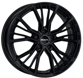 MAK Union gloss black 7x17 ET48 LK5/100 ML57.1 schwarz