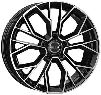 MAK Stilo black mirror 8.5x21 ET40 LK5/112 ML57.1 schwarz