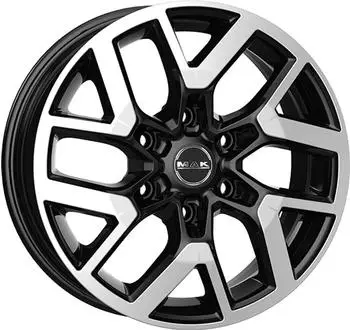 MAK Gravel black mirror 7.5x19 ET40 LK6/114.3 ML66.1 schwarz