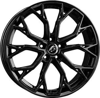 Damina DM18 black painted 8.5x20 ET35 LK5/112 ML66.6 schwarz