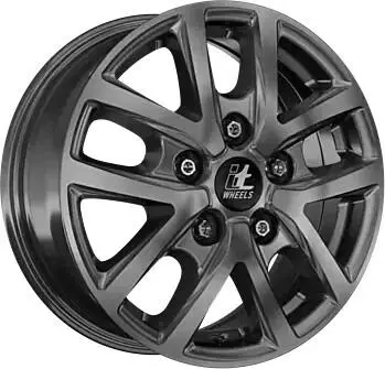itWHEELS Mira Van Gloss Titanium 16 Zoll ET50 5x118 ML71,1