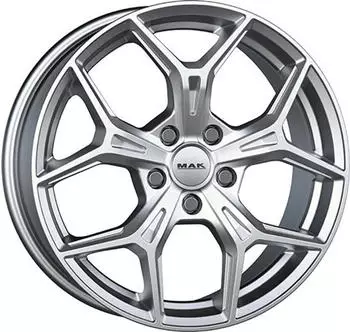 MAK Epica light titan 7x17 ET50 LK5/108 ML63.4 grau