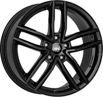 DBV Andorra TR black 7x17 ET45 LK5/112 ML57.1 schwarz
