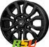 RC Design RC-Design RC-Design RC35 satin-black matt-lackiert 7.5x17 ET30 LK6/139.7 ML106.1 schwarz