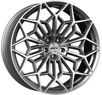 Antera A105 moon grey diamond 9.5x20 ET45 LK5/114.3 ML64.1 grau