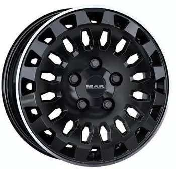 MAK Wheels Overland (7x17) gloss black mirror ring