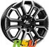 CMS C35 7,5x17 6/139,7 ET55 Diamond Black Gloss