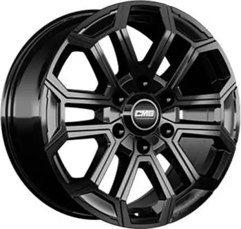 CMS CMS CMS C35 diamond black gloss 8x18 ET30 LK6/139.7 ML100.1 schwarz