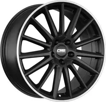 CMS C23 7x17 5/108,0 ET42 Diamond Rim Black Gloss