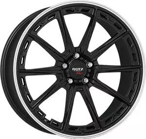Dotz Sonoma 8,5x19 5/112,0 ET40 Black Matt/poliertshed Lip