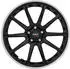 Dotz Sonoma 8,5x19 5/112,0 ET40 Black Matt/poliertshed Lip
