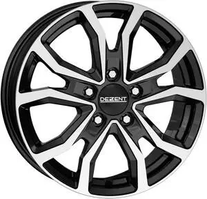Dezent TV 7x18 5/108,0 ET33 Black/poliertshed