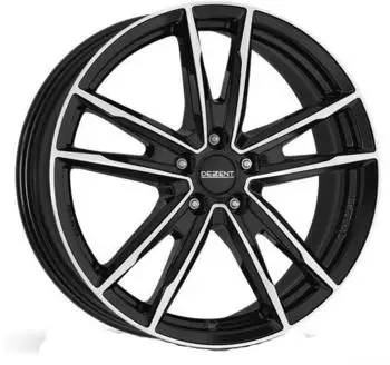Dezent KF 7,5x17 5/112,0 ET41 Schwarz/poliert