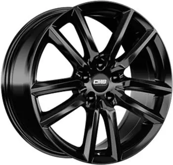 CMS CMS CMS C27 complete black gloss 7x17 ET45 LK5/114.3 ML64.1 schwarz