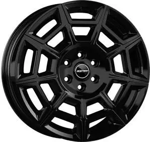GMP Pervan black glossy 8x20 ET48 LK6/120 ML74.6 schwarz