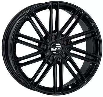 MAK Leipzig gloss black 7.5x20 ET32 LK5/130 ML66.45 schwarz