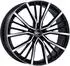MAK Union gloss black 7.5x17 ET45 LK5/100 ML57.1 schwarz