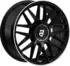 2DRV WH43 Schwarz Glänzend Lackiert Hochgl. Felgenbett 20 Zoll ET21 5x112 ML66,6