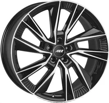 AEZ Havanna dark Black Polished 19 Zoll ET38 5x112 ML66,6