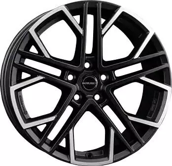 Borbet XV 8,5x19 5/112,0 ET45 Black Polished matt