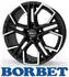 Borbet XV 8,5x19 5/112,0 ET45 Black Polished matt