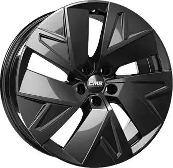 CMS CMS CMS C32-Aero complete black gloss 7.5x18 ET46 LK5/108 ML63.4 schwarz
