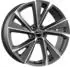 GMP Evento anthracite matt diamond 8x18 ET35 LK5/112 ML57.1 grau