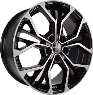 GMP Matisse black diamond 7.5x18 ET35 LK5/108 ML65.1 schwarz