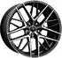 Momo Momo Momo RFX01 black matt polish 9.5x21 ET25 LK5/112 ML66.6 schwarz