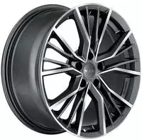Mak Union gun metallic mirror 7.5x17 ET30 - LK5/112 ML66.45 Alufelge grau