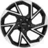 Dezent AP 7x17 5/114,3 ET50 Black/poliertshed