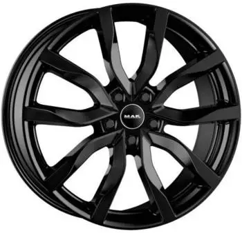 MAK K&ouml;ln gloss black 9x19 ET58 LK5/112 ML57.1 schwarz