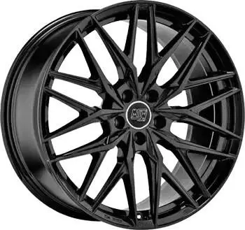 MSW Wheels 50 gloss black 10x22 ET42 LK5/120 ML72.56 schwarz
