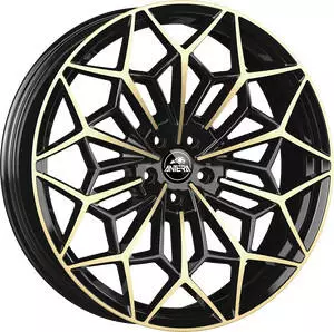 Antera A105 piano black champagne 8.5x20 ET30 LK5/114.3 ML75 schwarz