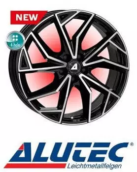 Alutec ADX.02 Diamant Schwarz Frontpoliert 20 Zoll ET45,1 5x112 ML57,1