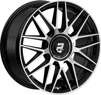 2DRV WH43 (9x20) dunkles Gunmetal lackiert