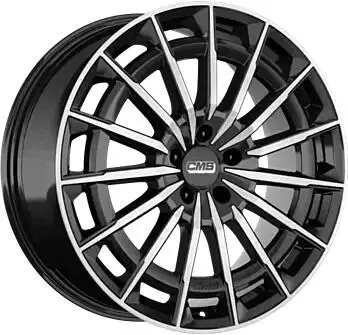 CMS C38 8,5x20 5/112,0 ET35 Diamond Black Gloss