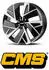 CMS C32-Aero 7,5X19 5/108 ET47 Diamant Schwarz Glanz