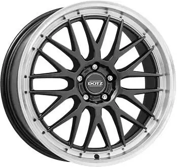 Dotz Bilbao (8x19) Gunmetal/poliertes Felgenhorn