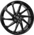 RC Design RC36 (7x17) schwarz lackiert