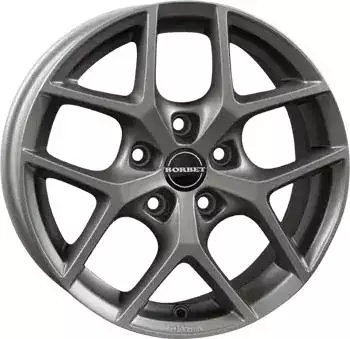 Borbet Y 7x17 5/114 ET30 schwarz